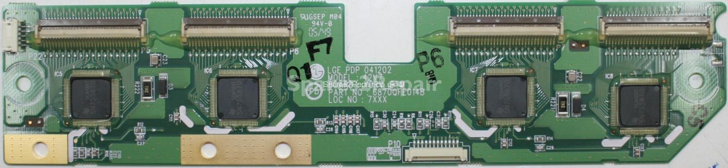 Philips BDS4241V-00 - DRV - 6871QDH085A - 6870QFE014B - PDP 041202 - 42V7 - YDRV_BTM