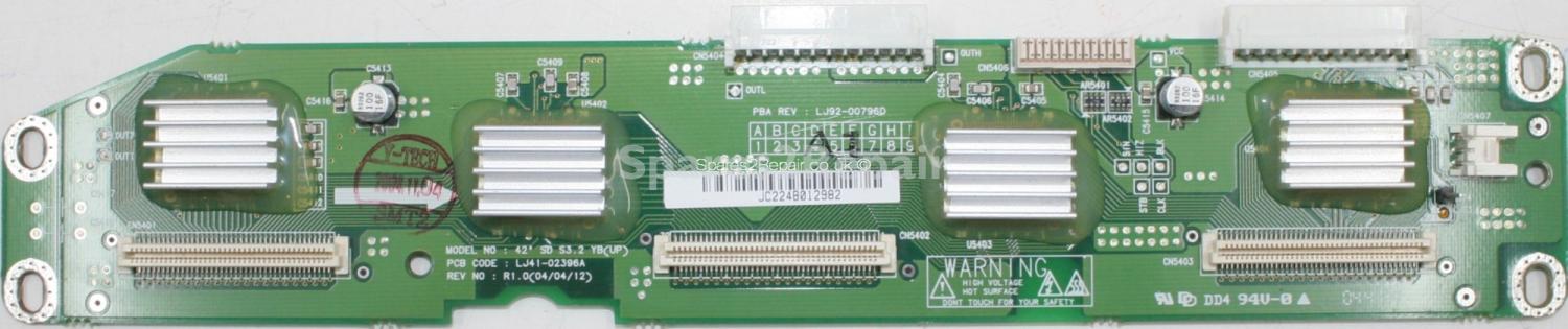 Philips 42PF9946/12 - DRV - LJ92-00796D A1 - LJ41-02396A R1.0 - 42SD S3.2 YB(UP)
