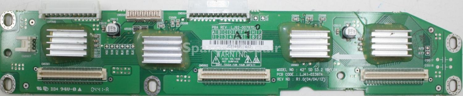 Philips 42PF9946/12 - DRV - LJ92-00797E A1 - LJ41-02397A R1.0 - 42SD S3.2 YB(LOW)