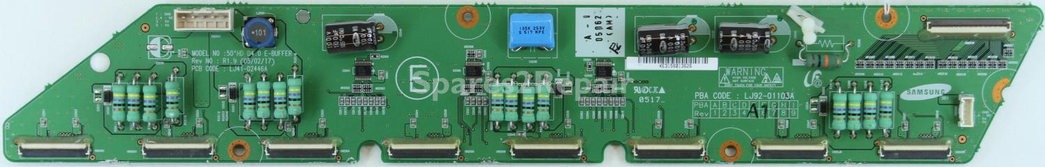 Philips 50PF7320/10 - Buffer - LJ41-02446A R1.9 - LJ92-01103A A1 - 50HD D4.0 E-BUFFER