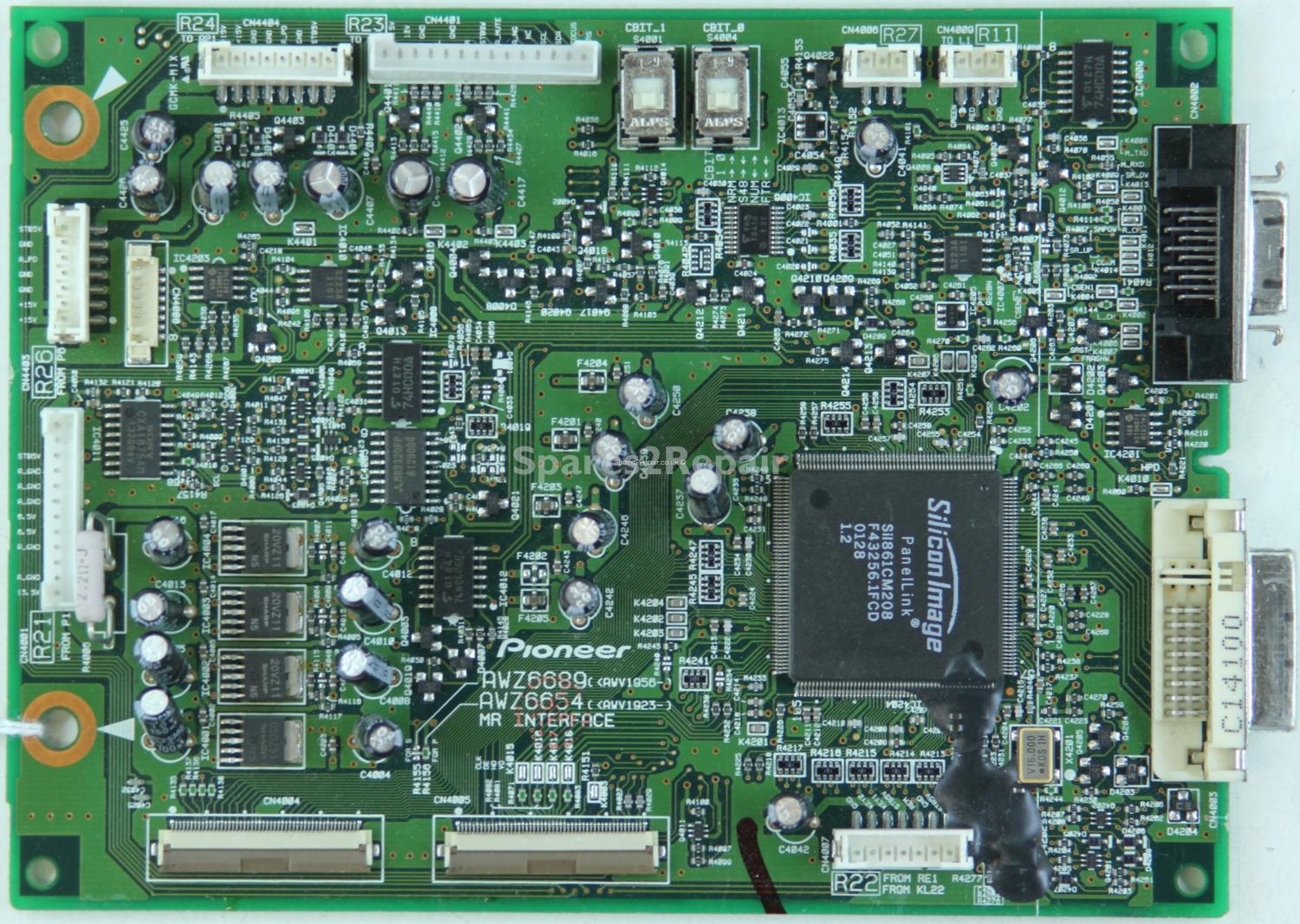Pioneer PDP-503PE - INTERFACE - AWZ6654 - AWV1923