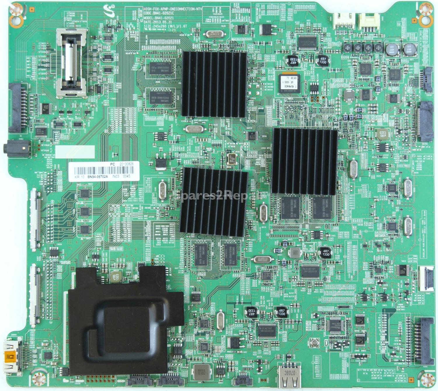 Samsung KE55S9CST - AV Board - BN94-06702A - BN41-02021C - HIGH-FOX-APMP-ONECONNECTION-NTV