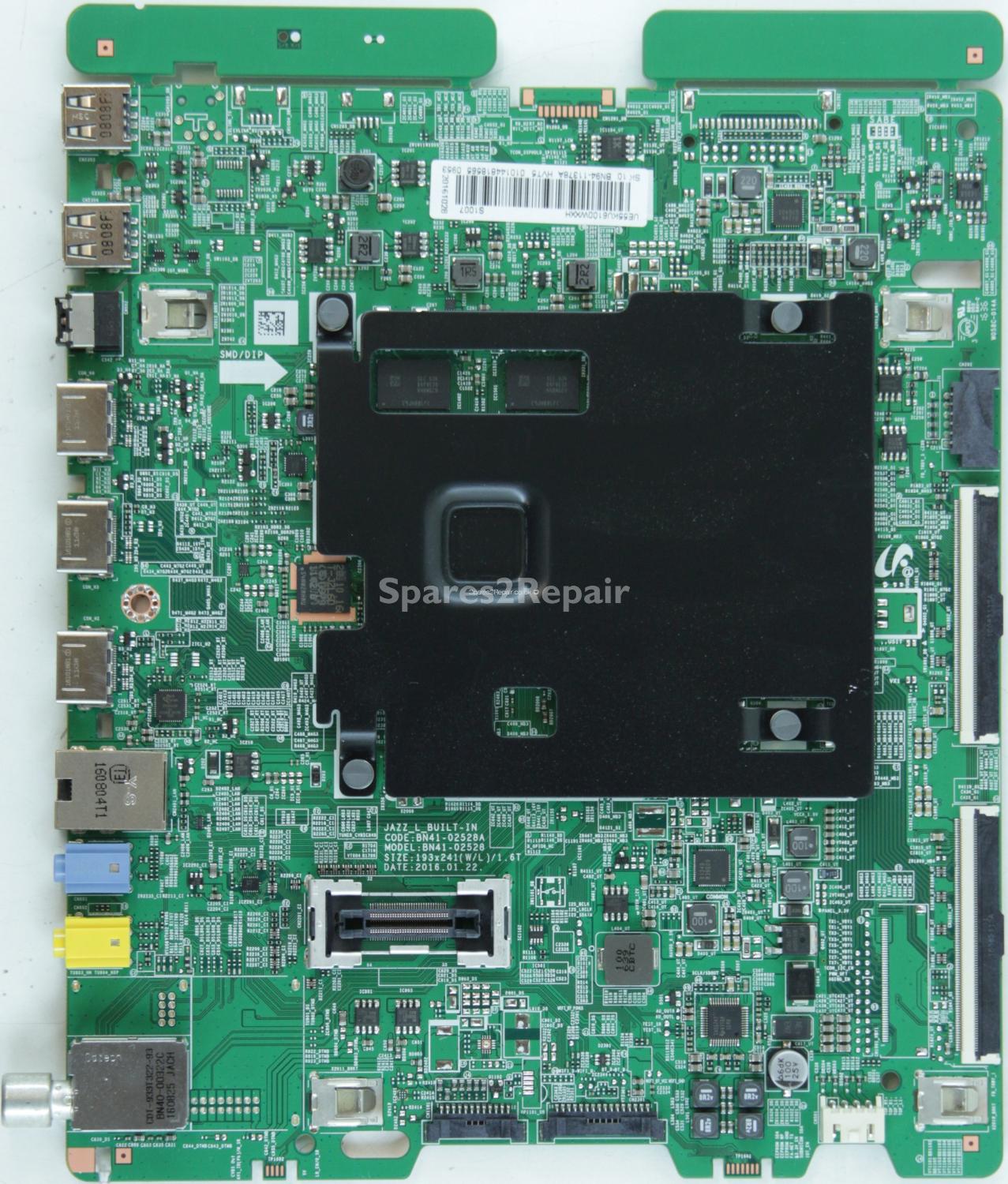 Samsung UE55KU6100K - Main AV - BN94-11378A - BN41-02528A - JAZZ_L_BUILT-IN