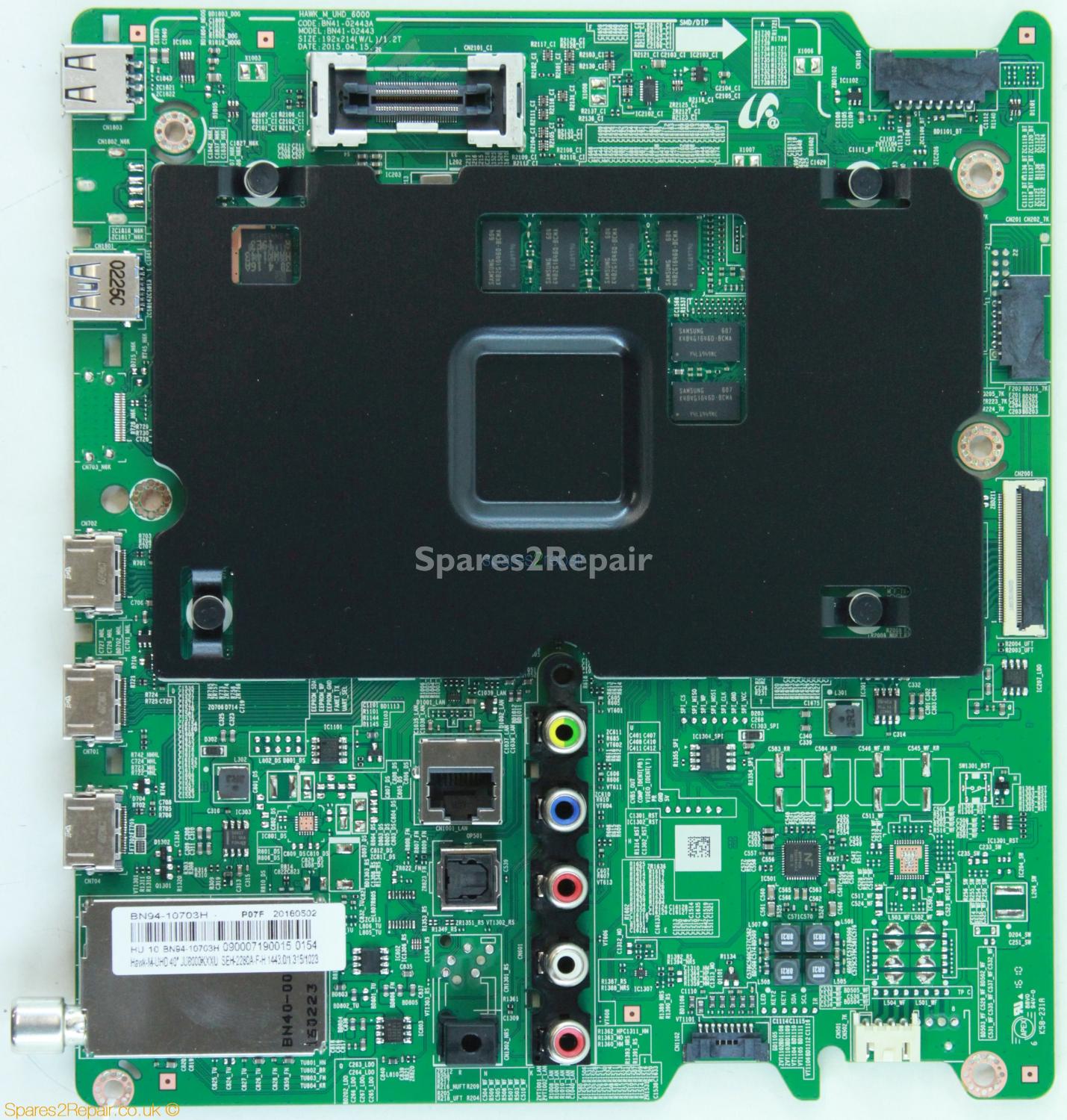 Samsung UE40JU6000K - Main AV - BN94-10703H - BN41-02443A - HAWK_M_UHD_6000