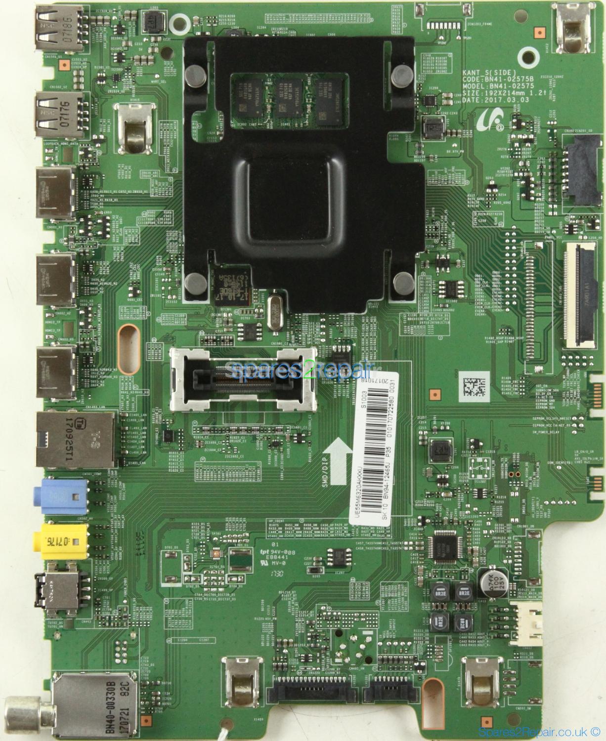 Samsung UE55M6320AK - Main AV - BN94-12465J - BN41-02575B - KANT_S(SIDE)