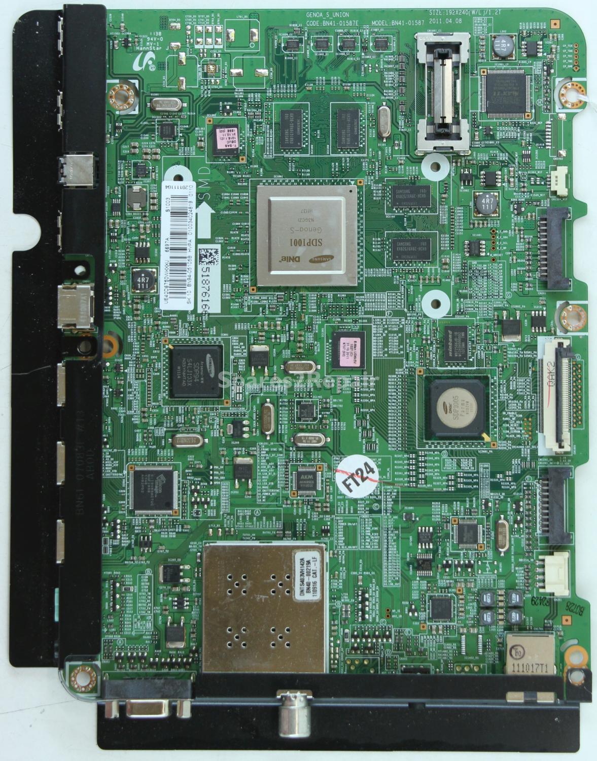 Samsung UE40D6750WK - Main AV - BN94-05105B - BN41-01587E - GENOA_S_UNION