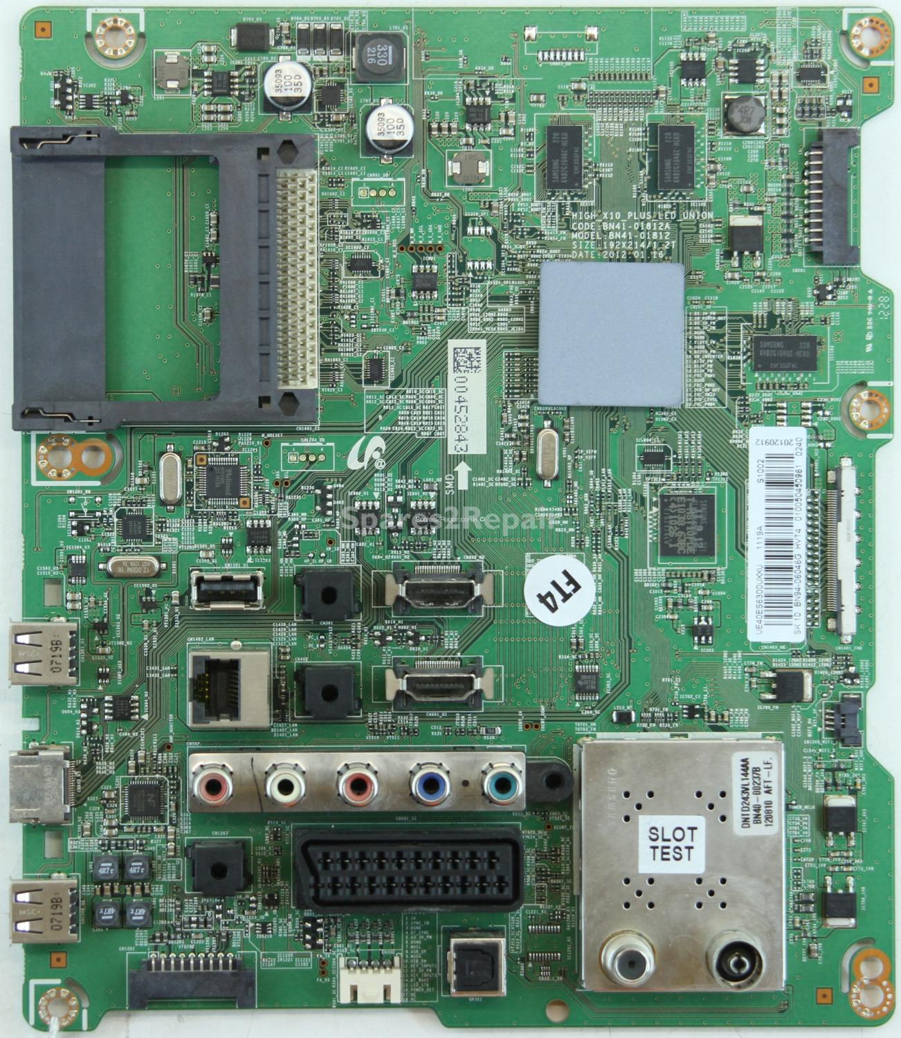 Samsung UE40E56300 - Main AV - BN94-06046G - BN41-01812A - HIGH_X10_PLUS_LED_UNION
