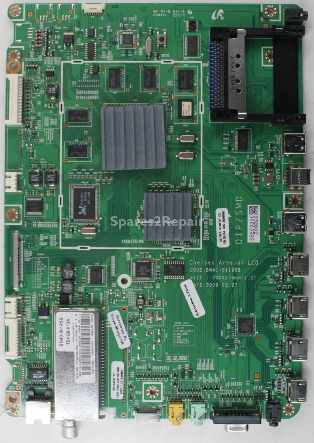 Samsung UE46B7020WW - Main AV - BN41-01190B - BN94-02706X - Chelsea Arsenal LCD