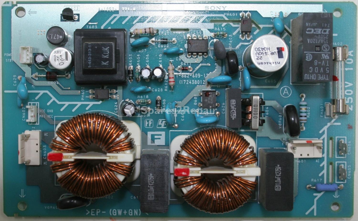 Sony KE-P42M1 - SUB PSU - A-1052-771-A - 1-862-609-12 - 172438012