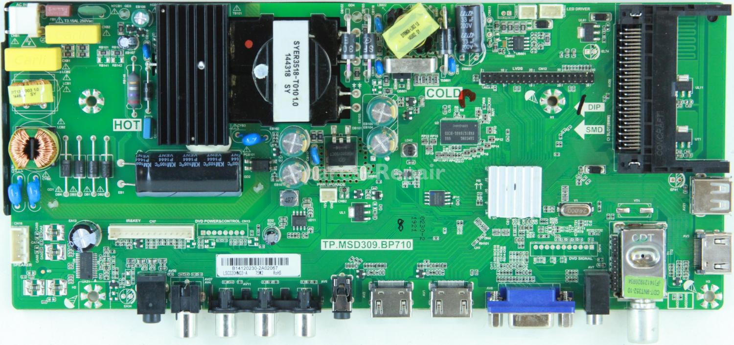 Technika 32F21B-FHD - Main AV - TP.MSD309.BP710 - B14120230 - LSC320HN03-A - 4502284-3-CVTE