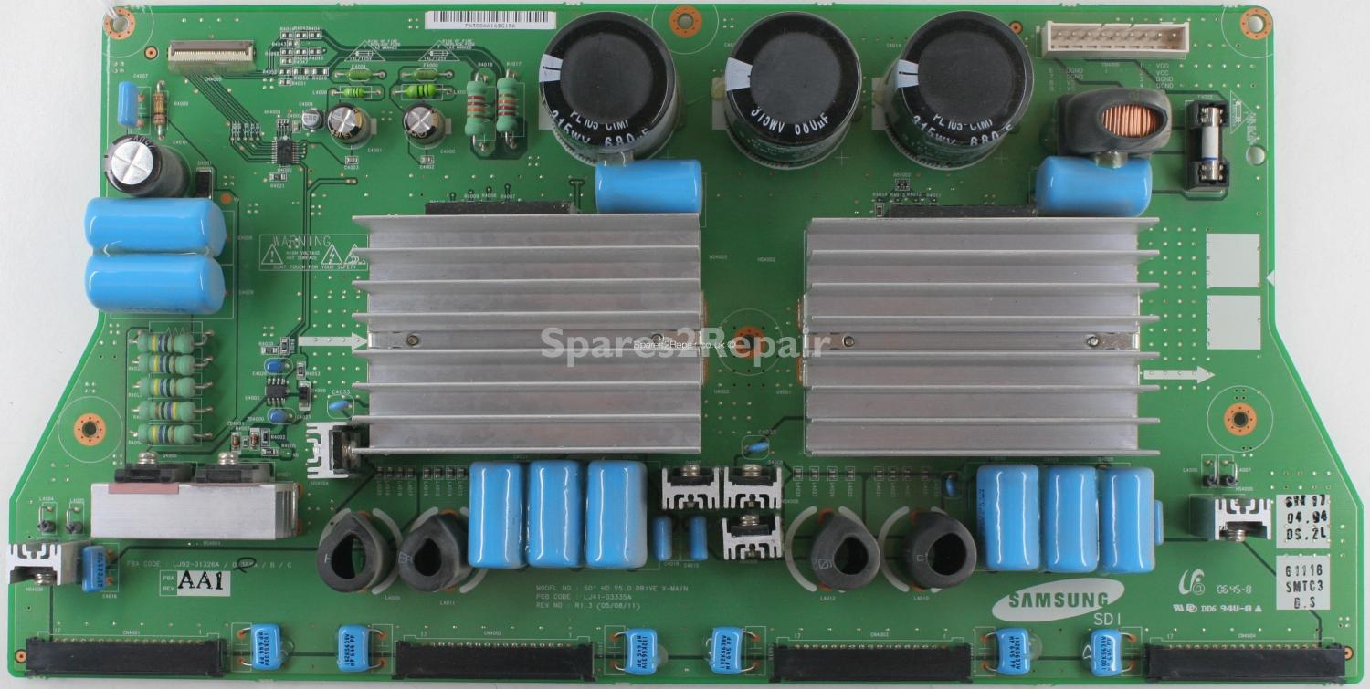 Time PLM-PD-500-SI - XSUS - LJ92-01388A A1 - LJ41-03335A - R1.3 - 50HD V5.0 X-MAIN
