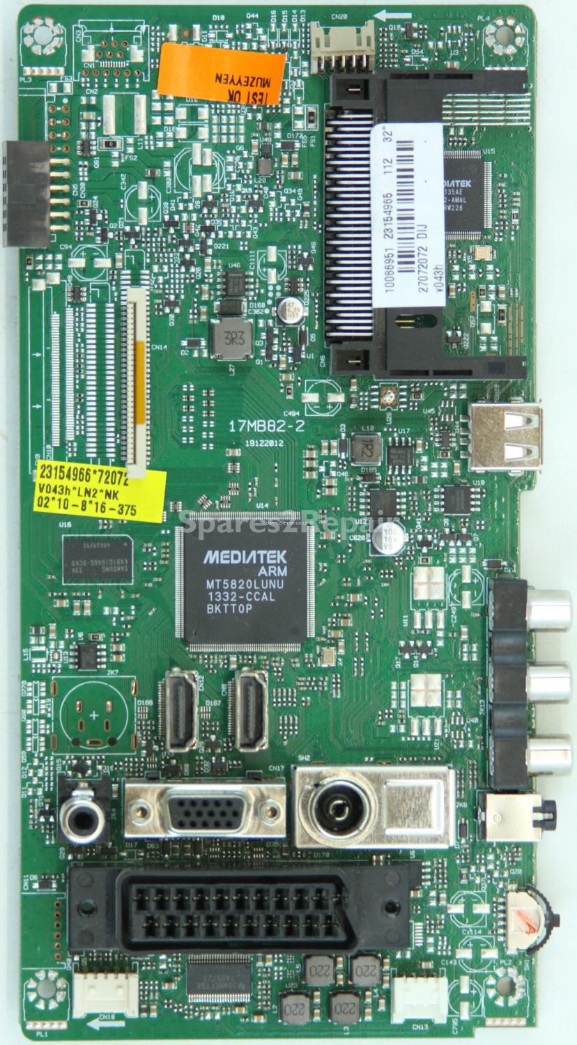 Vestel 32 Inch - Main AV - 17MB82-2 - 19122012 - 23154996 - 23154965